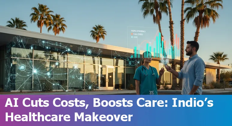 AI-driven healthcare dashboard helping clinics in Indio, California, US cut costs and improve efficiency