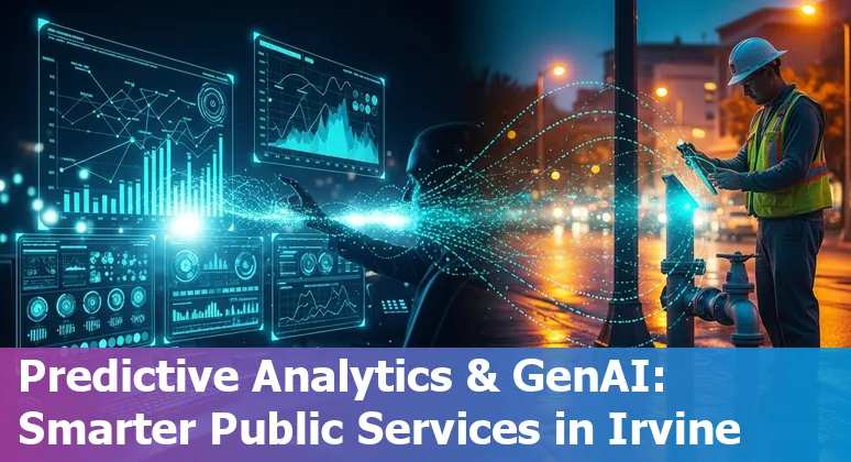 Irvine, California, US government office using AI dashboards to cut costs and improve efficiency