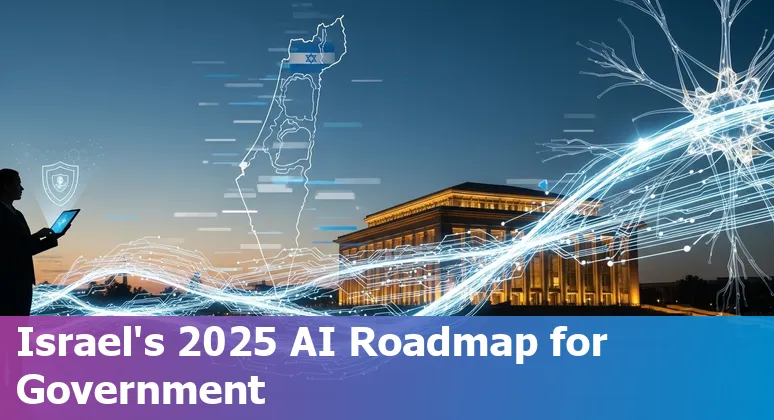 Illustration of Israeli government AI deployment in Israel, 2025 — policy, privacy and governance