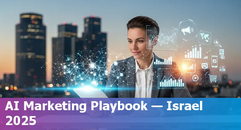 Marketing professional using AI tools in Israel in 2025 — dashboard showing social, Pendo and Gong analytics for Israel