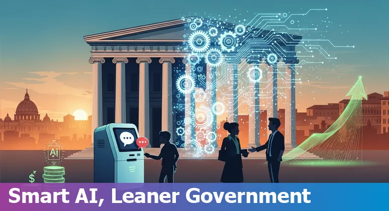 AI applications saving costs and improving government efficiency in Italy