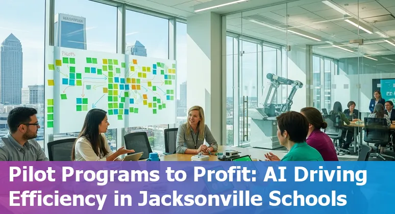 Educators using AI tools in Jacksonville, Florida to streamline administration and create lessons.