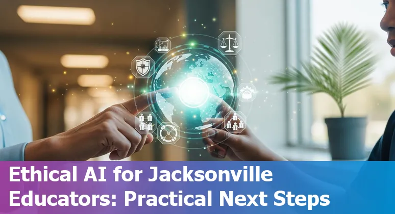 Students and instructors discussing AI applications at Jacksonville, Florida colleges in 2025