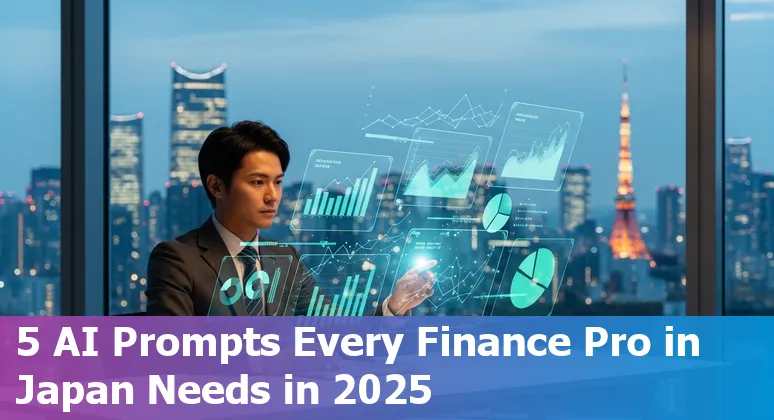 Japanese finance team using AI prompts on laptop showing forecasts, AR aging, and liquidity charts