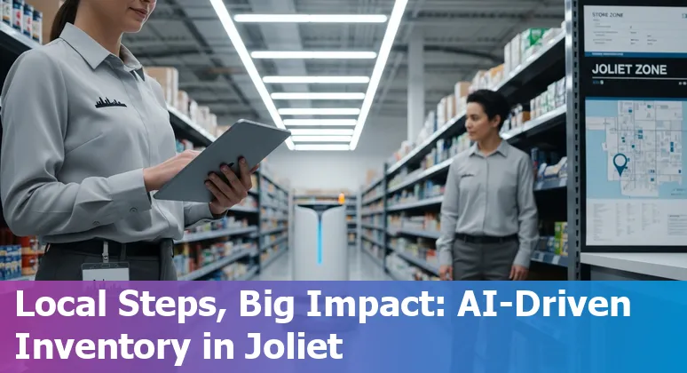 Walmart Joliet fulfillment center robotics and AI systems in Joliet, Illinois, US