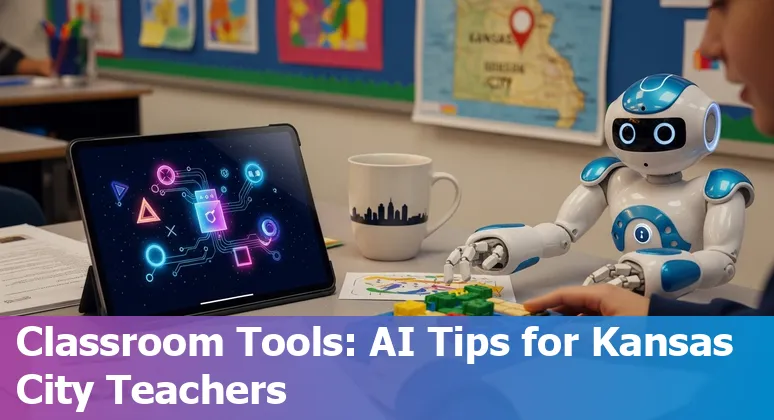 Educators discussing AI tools at a Kansas City, Missouri workshop in 2025