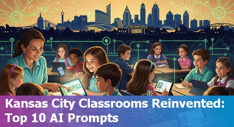 Kansas City educators using AI tools like Magic School and Canva to create IEPs and leveled lessons