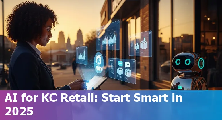 Kansas City, Missouri retail storefront with AI-driven digital displays and cloud POS in 2025