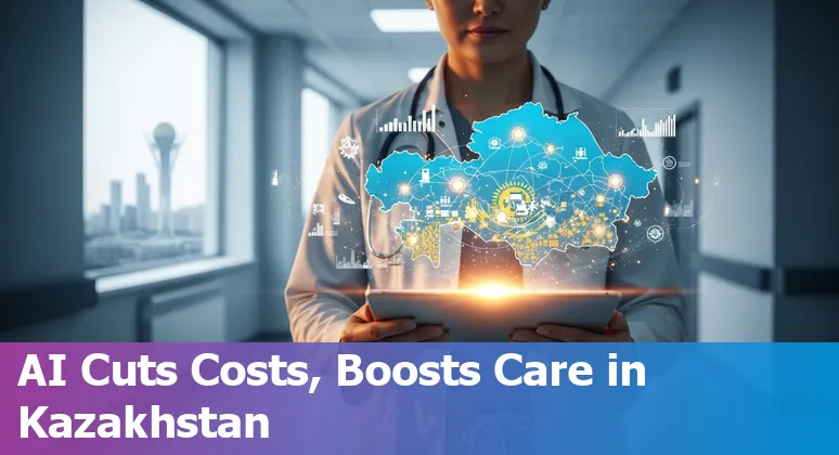 PneumoNet and healthcare AI screening CT scans in a Kazakhstan hospital, improving efficiency and cutting costs in Kazakhstan.