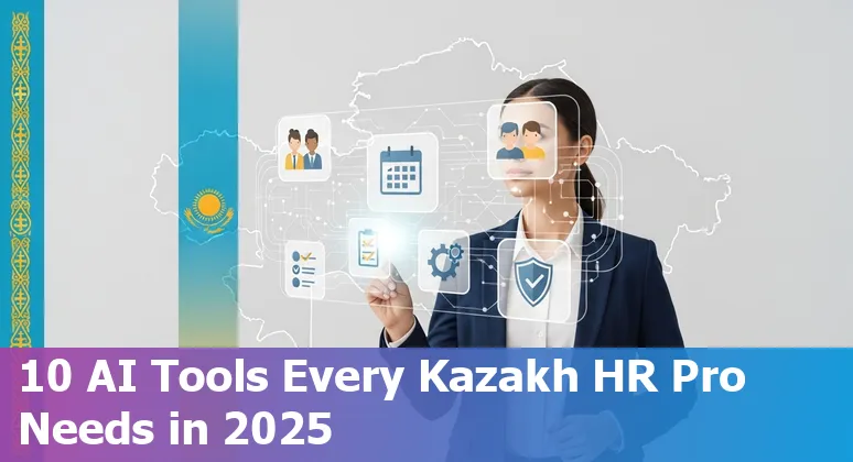 Logos of Paradox, Eightfold AI, SeekOut, Reejig, Betterworks, Leapsome, Gloat, Lattice, ChartHop and Coworker.ai over a Kazakhstan map background