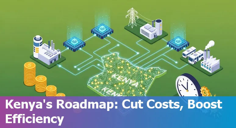 Government officials and engineers in Kenya using AI tools for cost savings and efficiency in Kenyan infrastructure projects