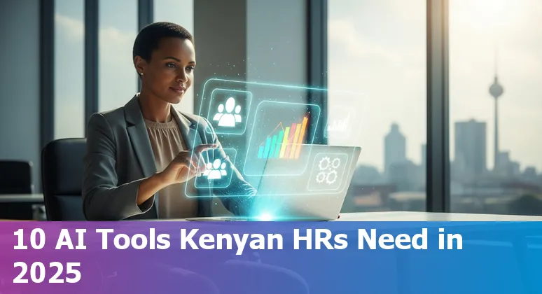 Collage of Paradox, TeamSense, Eightfold, SeekOut, Gloat, Lattice, Leapsome, ChartHop, Coworker.ai and HireVue logos over Kenya map