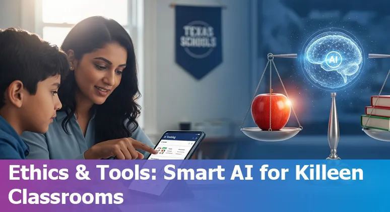 Educators and students exploring AI tools in a Killeen, Texas classroom in 2025