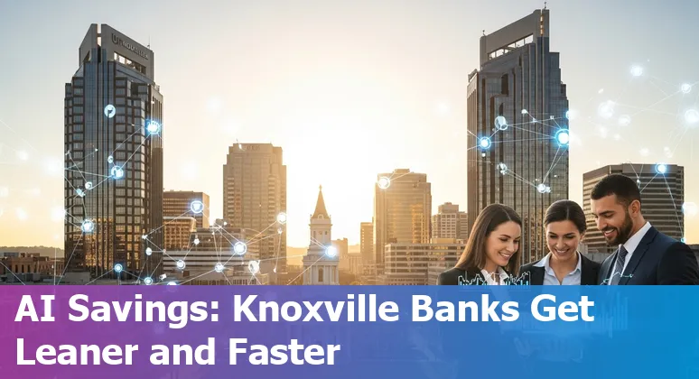 AI-powered financial services dashboard helping Knoxville, Tennessee banks cut costs and improve efficiency