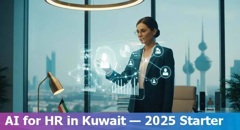 HR professional using AI dashboard in Kuwait — 2025 guide for HR in Kuwait
