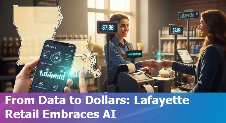 Lafayette Louisiana retail store using AI-powered analytics dashboard with University of Louisiana at Lafayette collaboration
