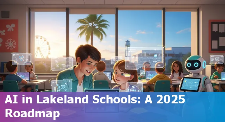 Educators in Lakeland, Florida discussing AI tools for the education industry in 2025