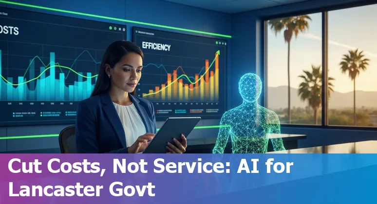 Lancaster, California city office using AI dashboard to improve services and cut costs