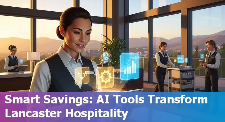 AI-driven hotel front desk and smart room tech in Lancaster, California, US