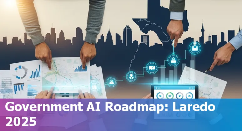 City of Laredo, Texas, US government officials reviewing AI project plans in 2025