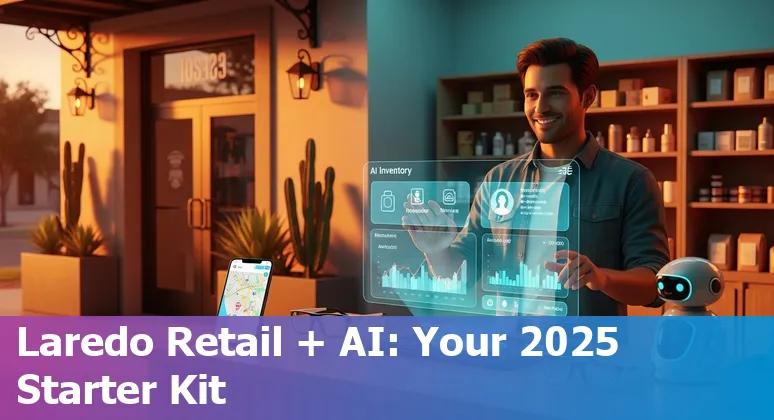Retail store owner using AI dashboard in Laredo, Texas in 2025
