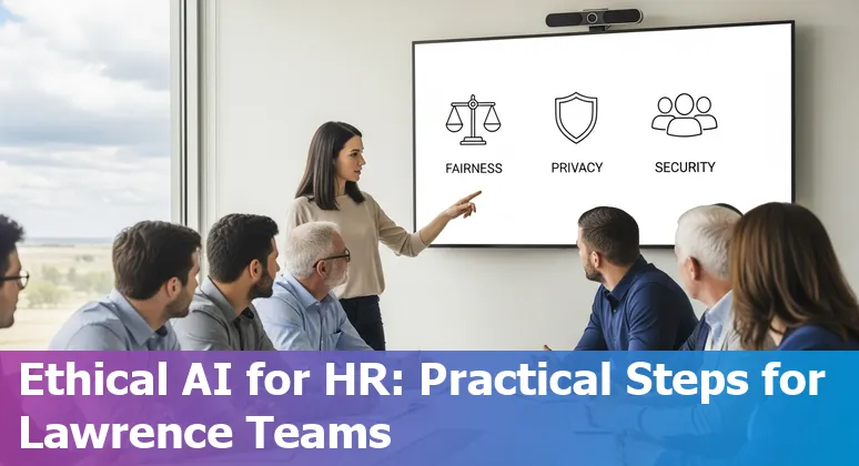 HR professional using AI dashboard in Lawrence, Kansas — 2025 guide