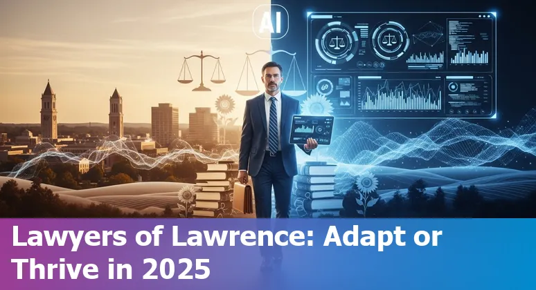 Lawrence, Kansas lawyer using AI tools on a laptop in 2025 - Lawrence, KS