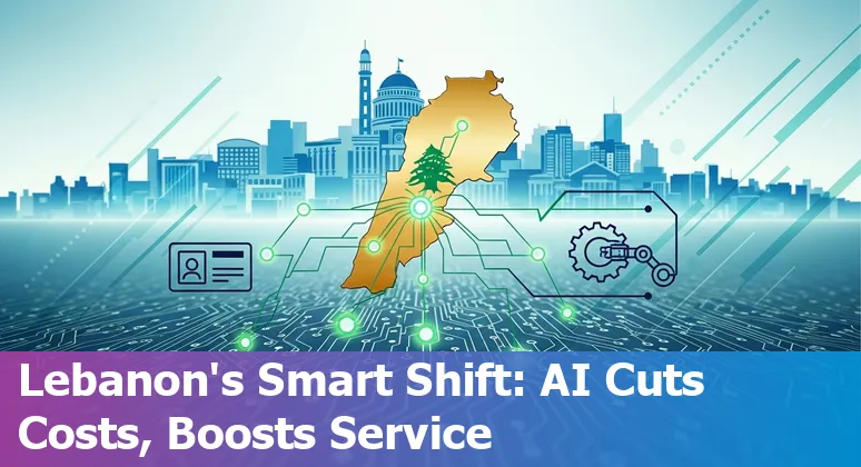 Lebanon government officials using AI dashboards to reduce costs and improve public service efficiency in Lebanon