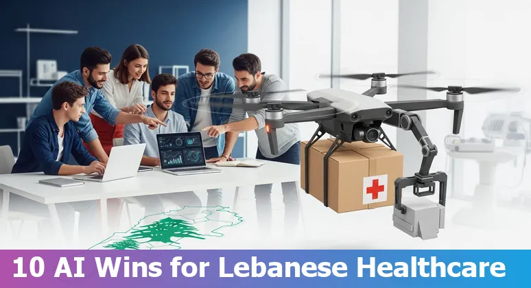 Doctors using AI tools for radiology, triage chatbot and drone medical delivery in Lebanon