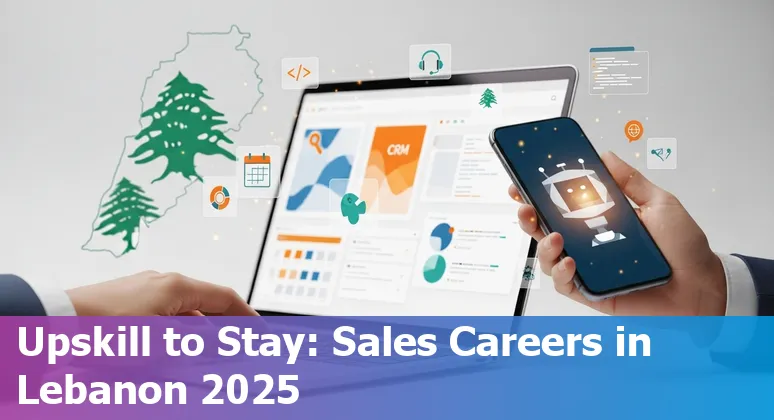Lebanon sales team using AI tools in 2025, showing Lebanese professionals adapting to AI