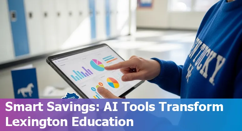 Education company staff using AI tools in Lexington Fayette, Kentucky classroom or office — Kentucky context