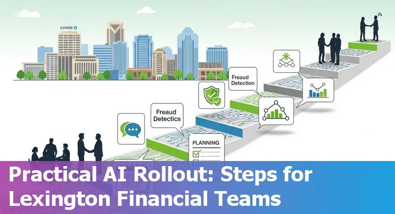 Lexington Fayette Kentucky financial services professionals reviewing AI deployment plans in 2025