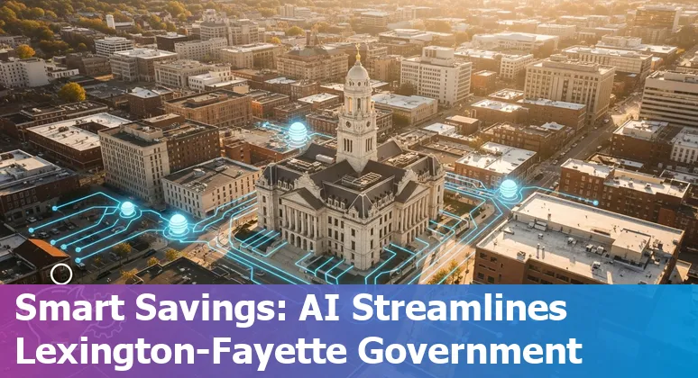 City of Lexington Fayette in Kentucky government using AI tools to cut costs and improve efficiency in Kentucky, US