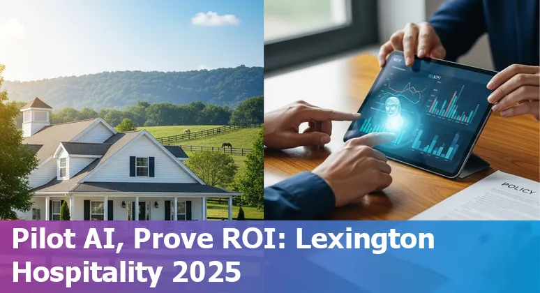 Hotel concierge using AI tools in Lexington Fayette, Kentucky hotel in 2025