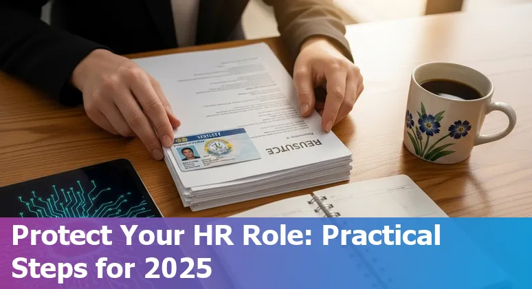 Lexington Fayette, Kentucky HR professional using AI tools in an office — 2025 local context