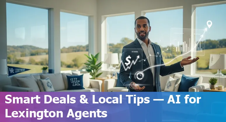 Agent using AI tools to analyze Lexington Fayette, Kentucky real estate market in 2025 image