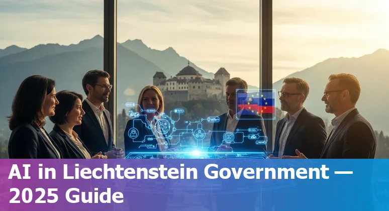 Government AI strategy meeting in Vaduz, Liechtenstein discussing Microsoft Copilot, EU AI Act and public‑sector AI plans in Liechtenstein