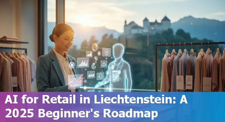Retail AI planning workshop in Vaduz, Liechtenstein with team mapping pilots and KPIs