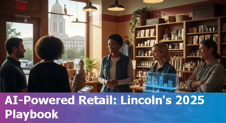 Retail store in Lincoln, Nebraska using AI-powered checkout and inventory systems in 2025