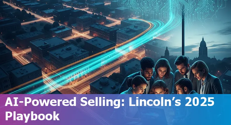 Sales professional using AI tools in Lincoln, Nebraska in 2025