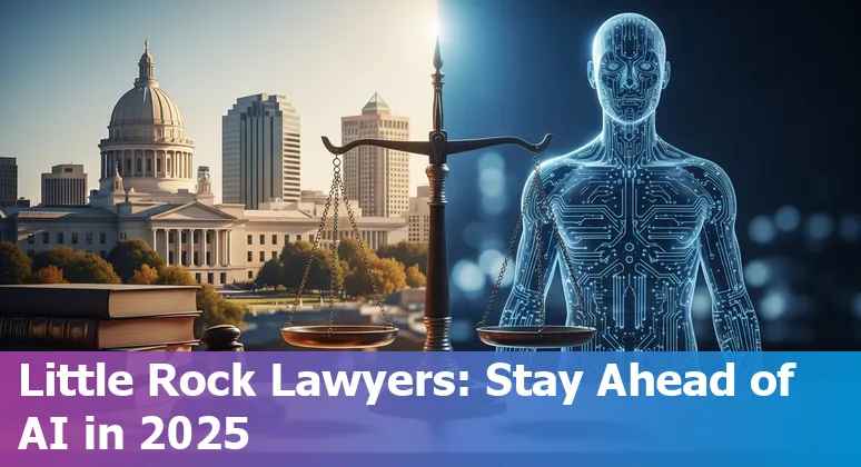 Little Rock, Arkansas lawyer using AI tools—AI and legal jobs 2025 in Little Rock, Arkansas