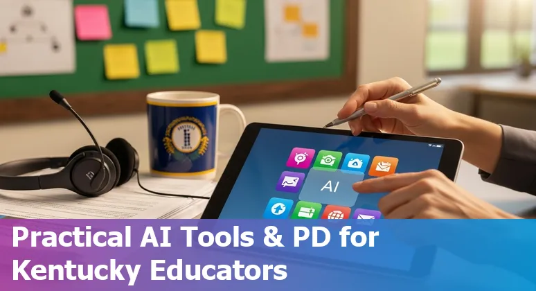 Educators in Louisville, Kentucky discussing AI tools and policy for K–12 and higher education in 2025