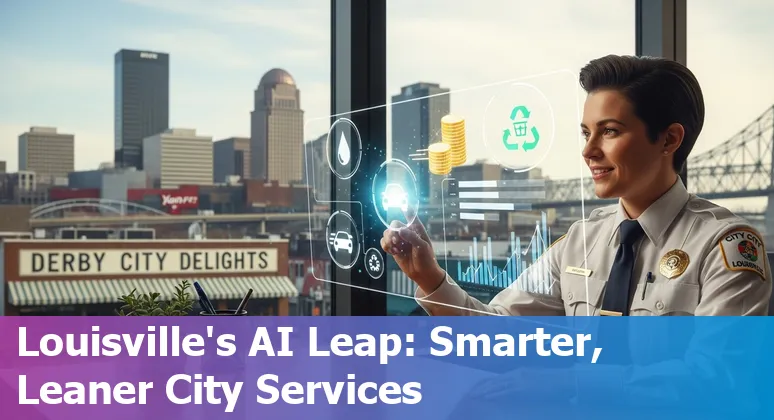 City of Louisville, Kentucky municipal AI pilot program — drones, Copilot assistants, and local vendors supporting efficiency.