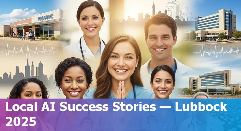 Healthcare AI in Lubbock, Texas in 2025 — nurses and AI tools integrating with local hospitals and community care.