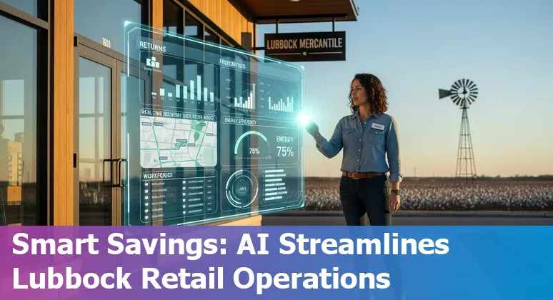 Lubbock, TX retail store using AI-driven inventory and returns tools in Texas, US