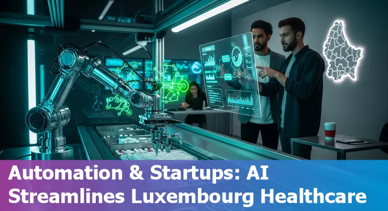 AI improving healthcare cost savings and efficiency in Luxembourg hospital and HealthTech settings
