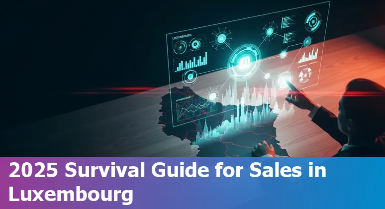 Sales team using AI tools in a Luxembourg office in 2025