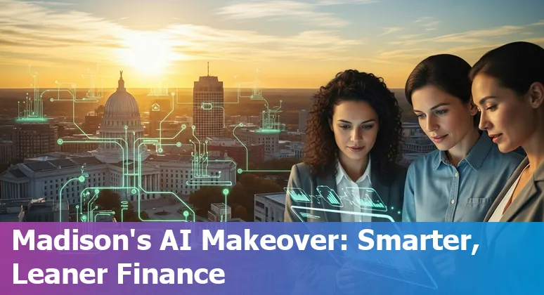 Madison, Wisconsin financial services team using AI dashboard to reduce costs and improve efficiency