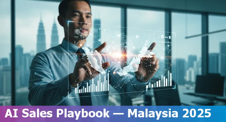 Sales professional using AI tools in Malaysia — 2025 guide image