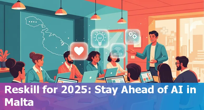 Customer service agents working with AI tools in Malta office, 2025